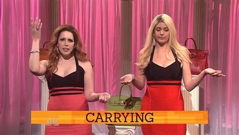 snl skit hermes handbags
